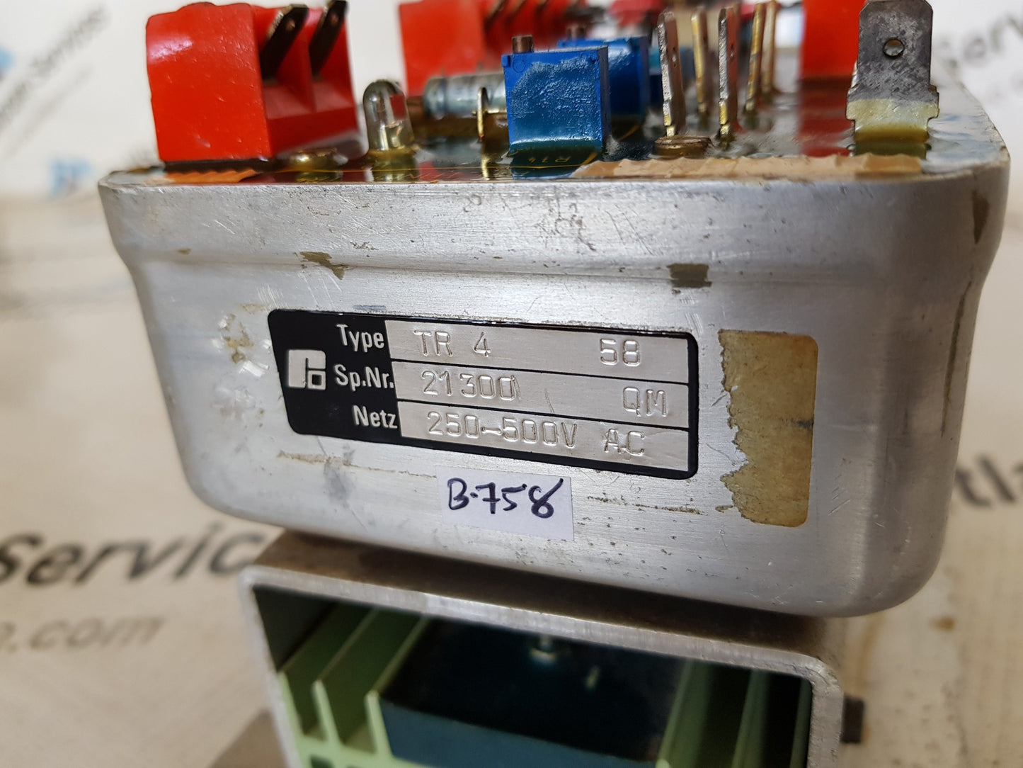 AUTOMATIC VOLTAGE REGULATOR TR 4 58