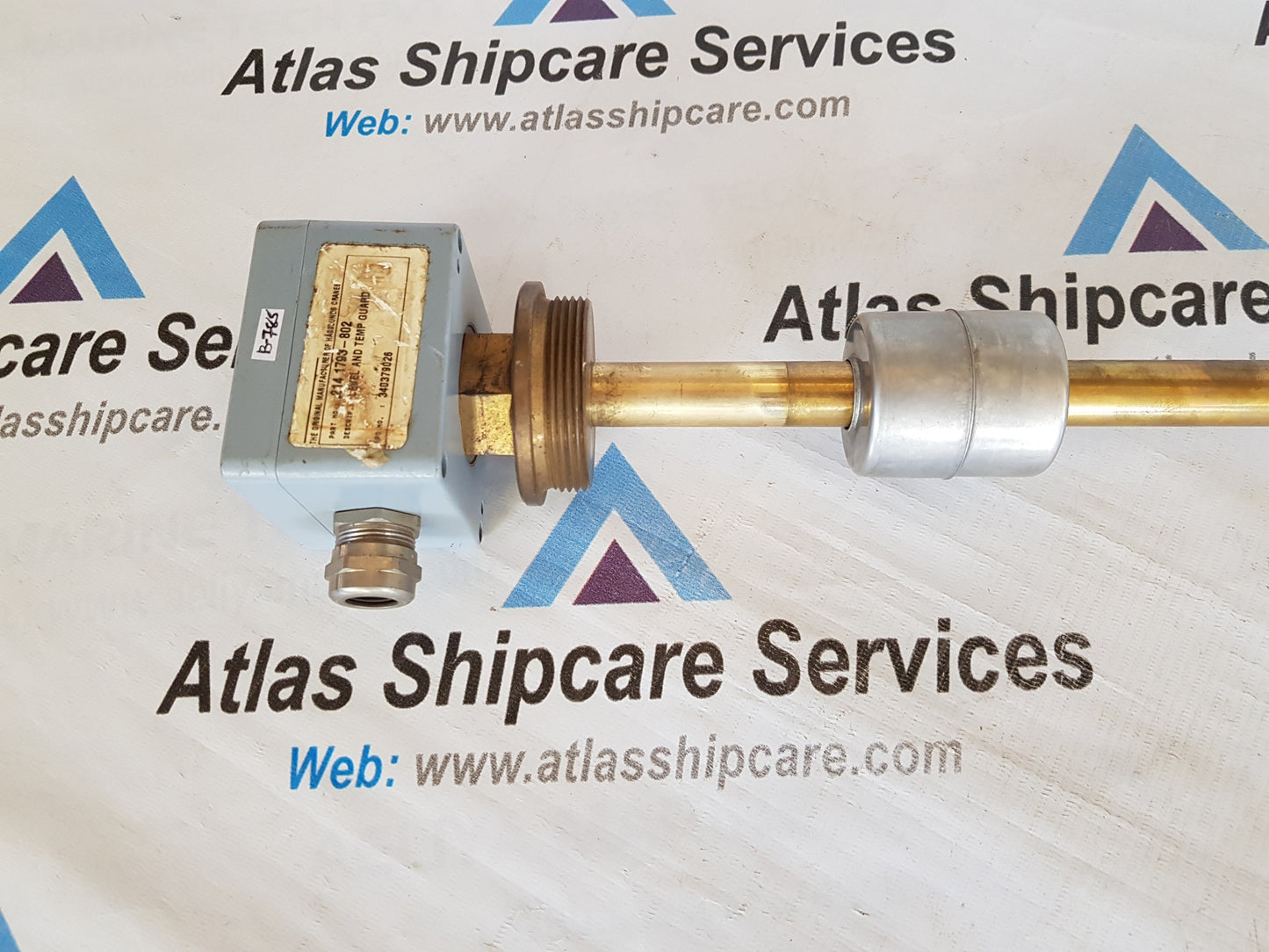 HAGGLUNDS CRANES LEVEL AND TEMP GUARD P/N 214 1793-802