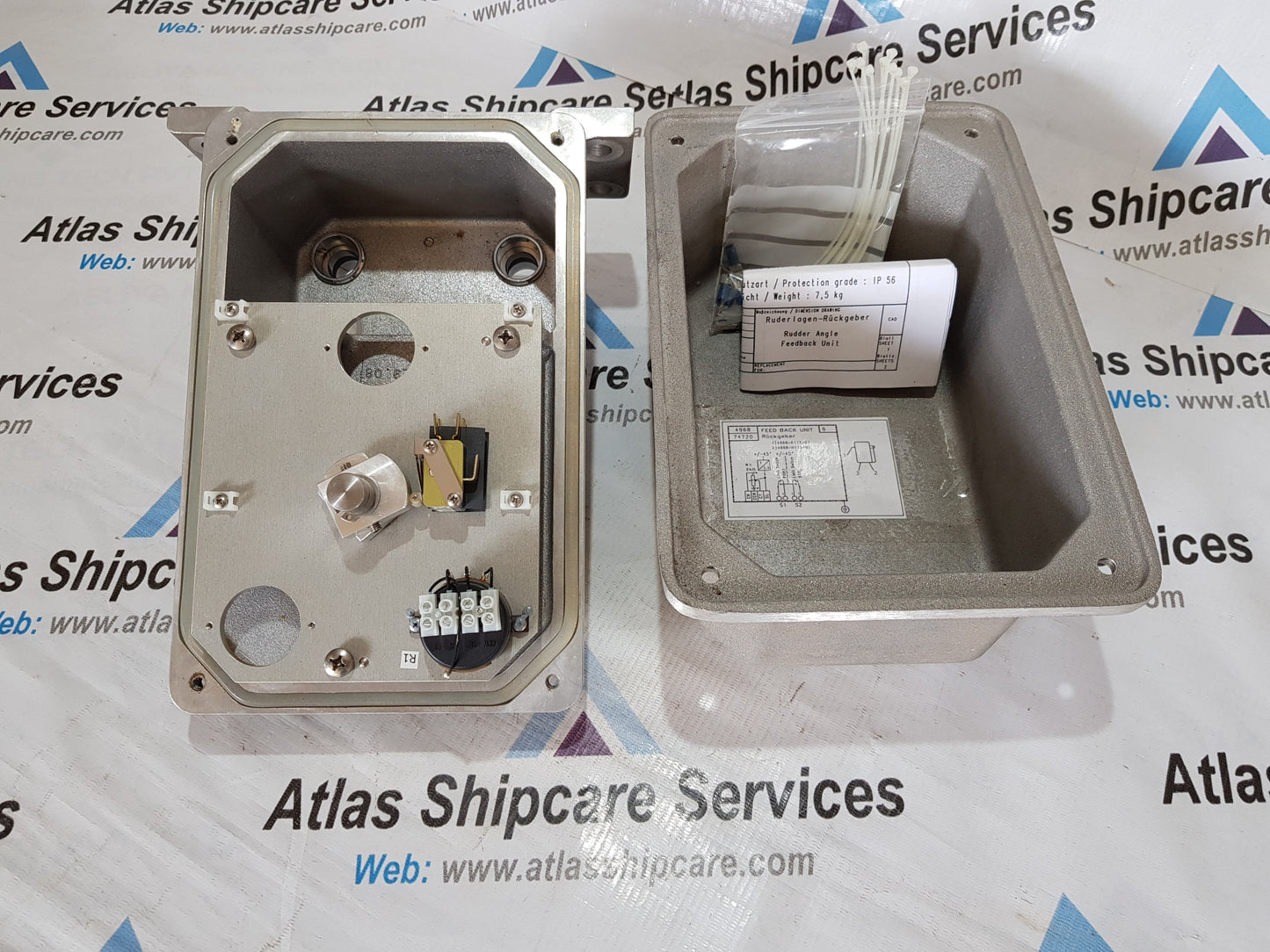 NORTHROP GRUMMAN 4968 RUDDER INDICATOR GEARBOX