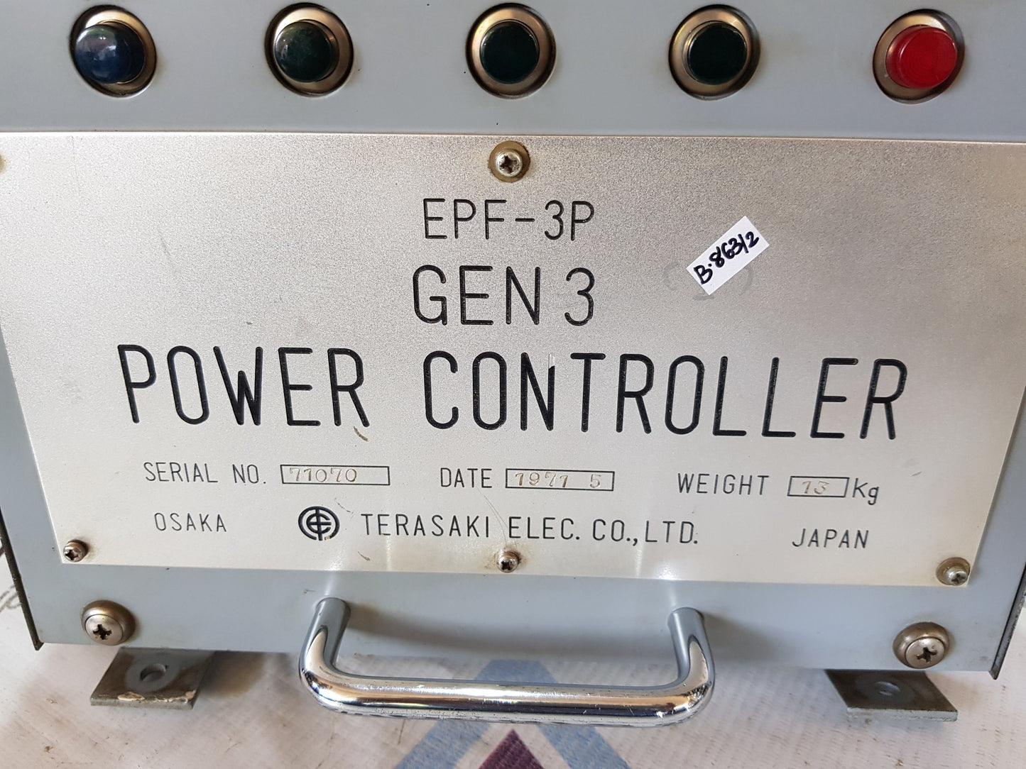 TERASAKI EPF-3P POWER CONTROLLER