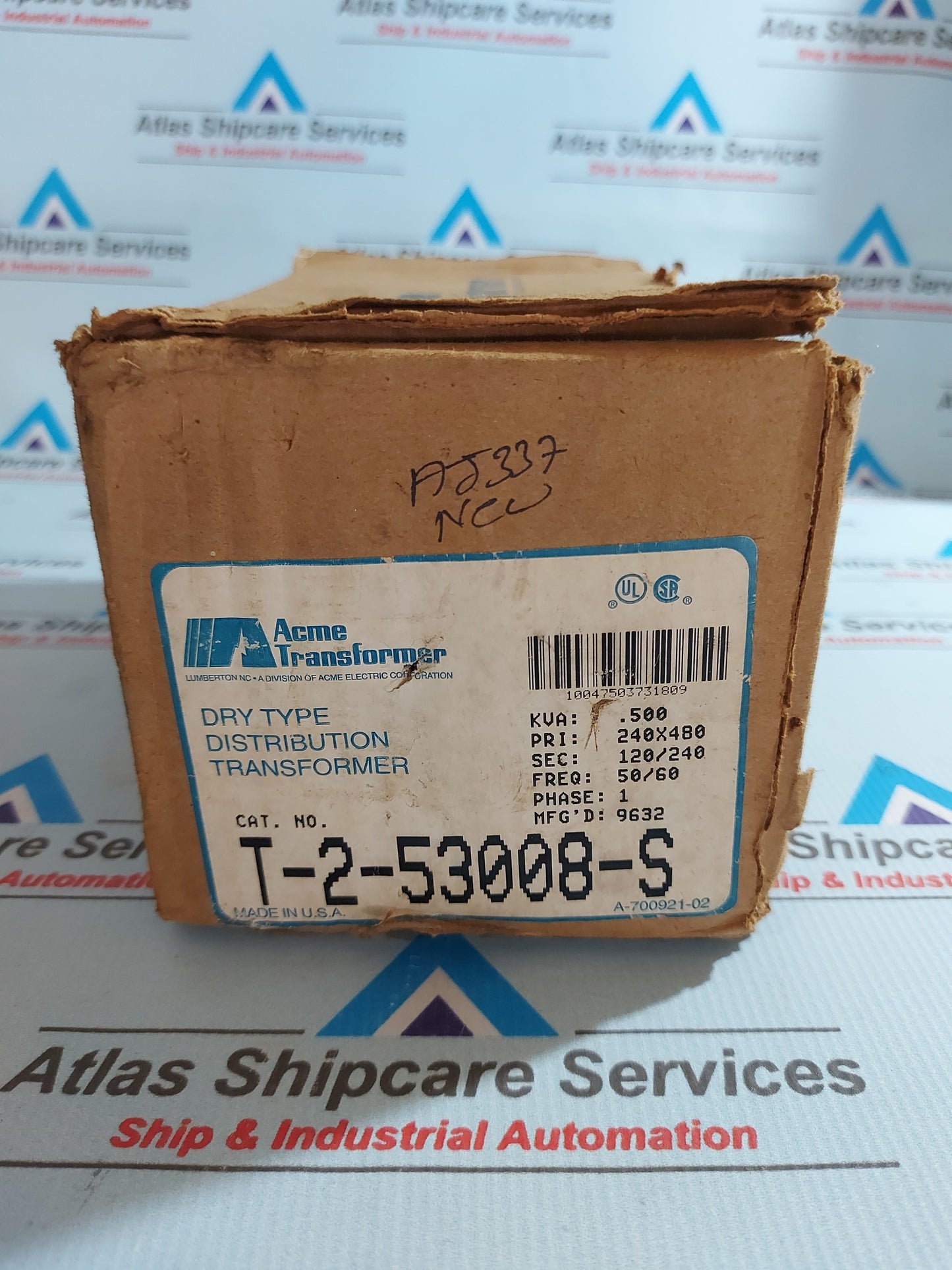 ACME T-2-53008-S GENERAL PURPOSE TRANSFORMER