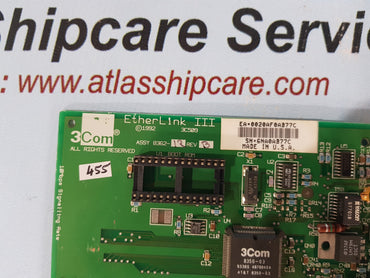 3COM ETHERLINK III 8362-12 NETWORK ADAPTER REV B