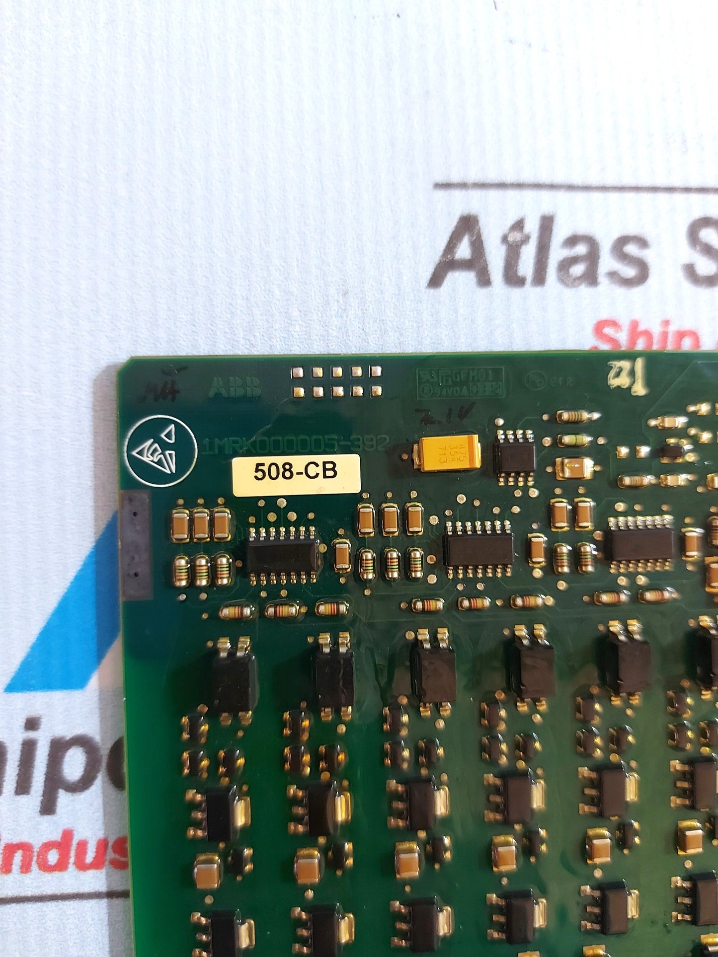 ABB 1MRK000005-392 CONTROL SYSTEM INPUT CARD 1MRK000508-CBr00