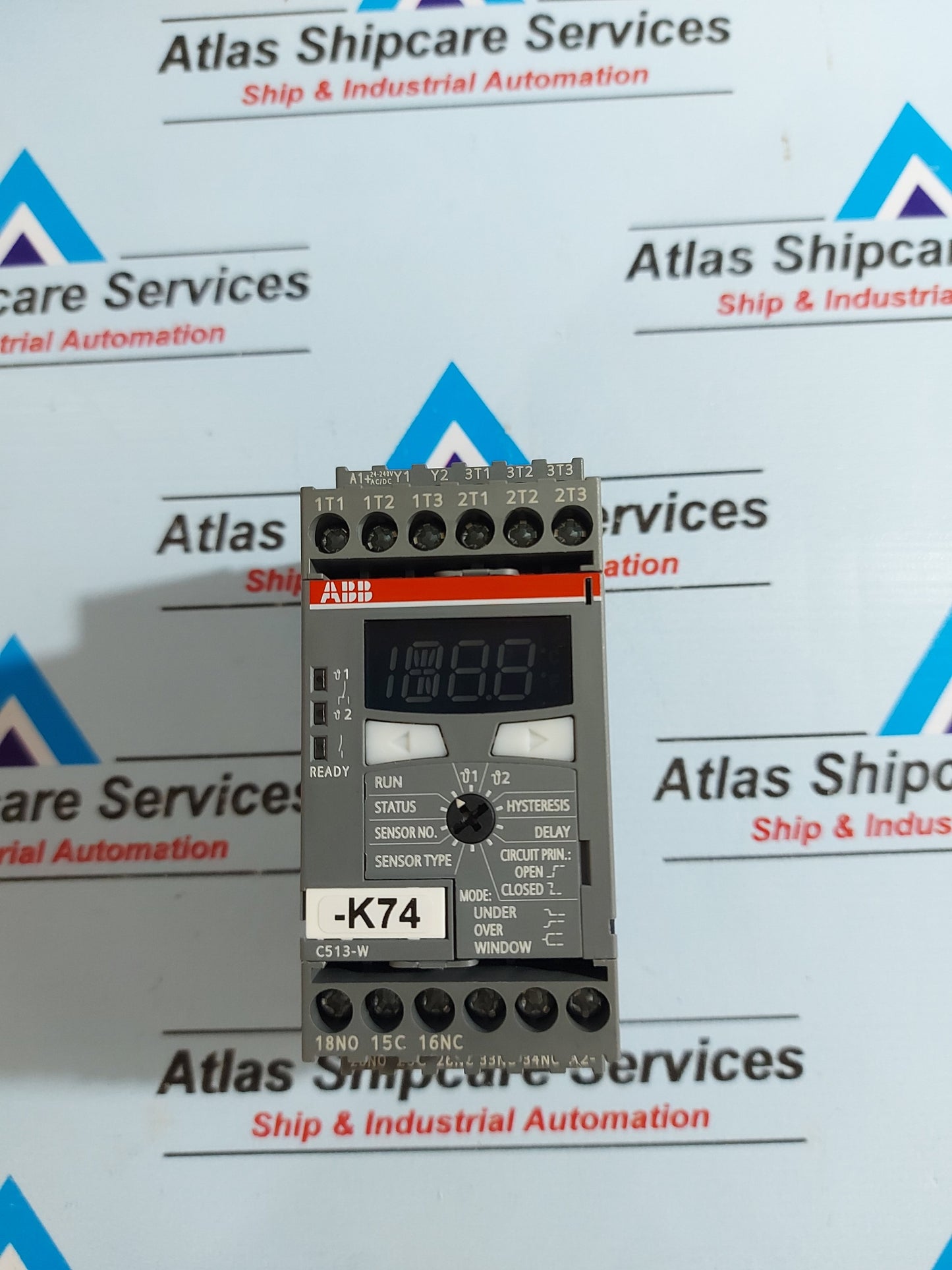 ABB C513-W TEMPERATURE MONITORING RELAY 1SAR700110R0010