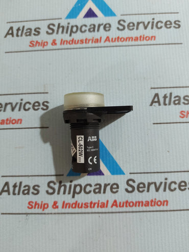 ABB CL-502W PILOT LIGHT WHITE