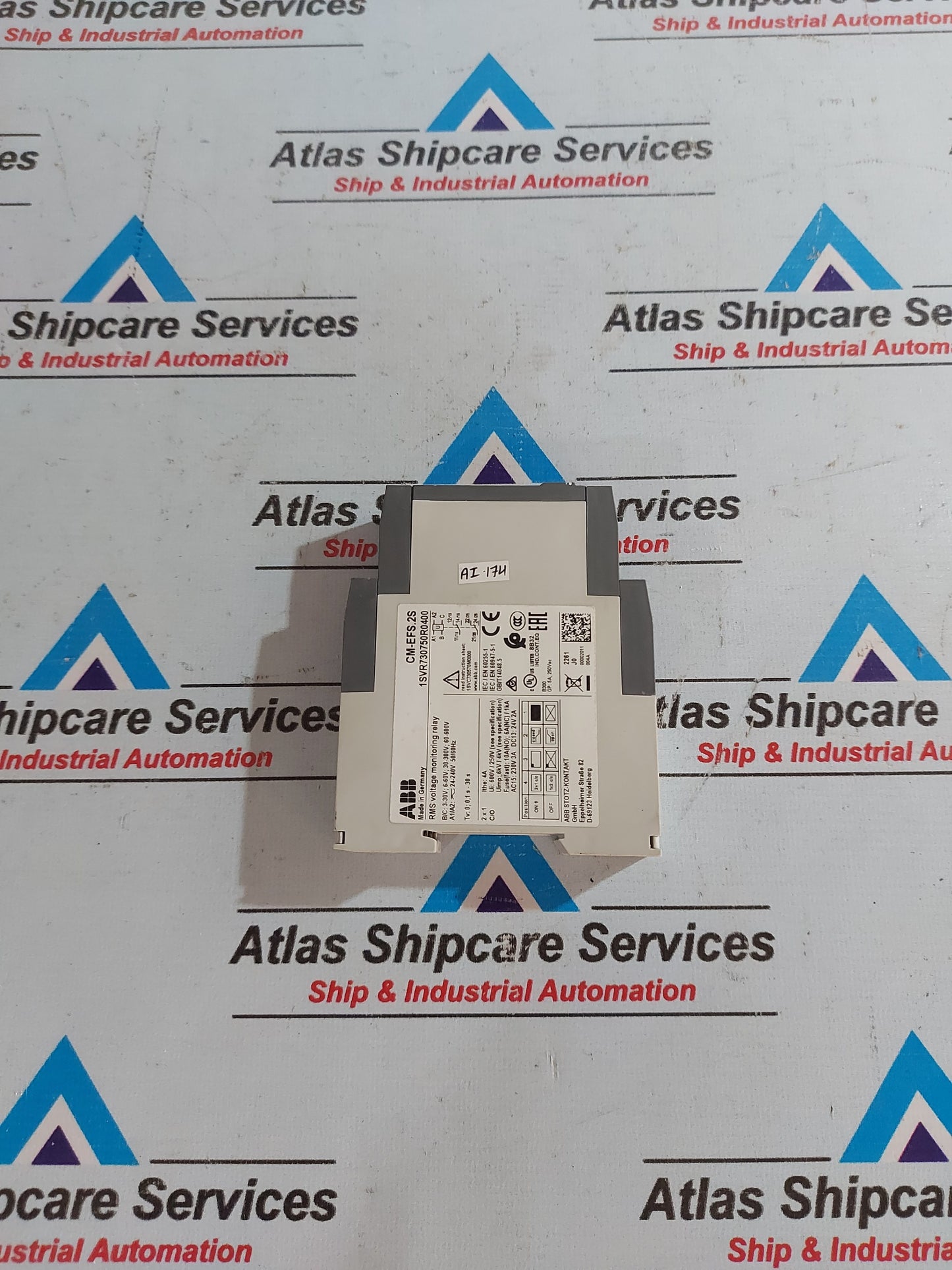 ABB CM-EFS.2S RMS VOLTAGE MONITORING RELAY