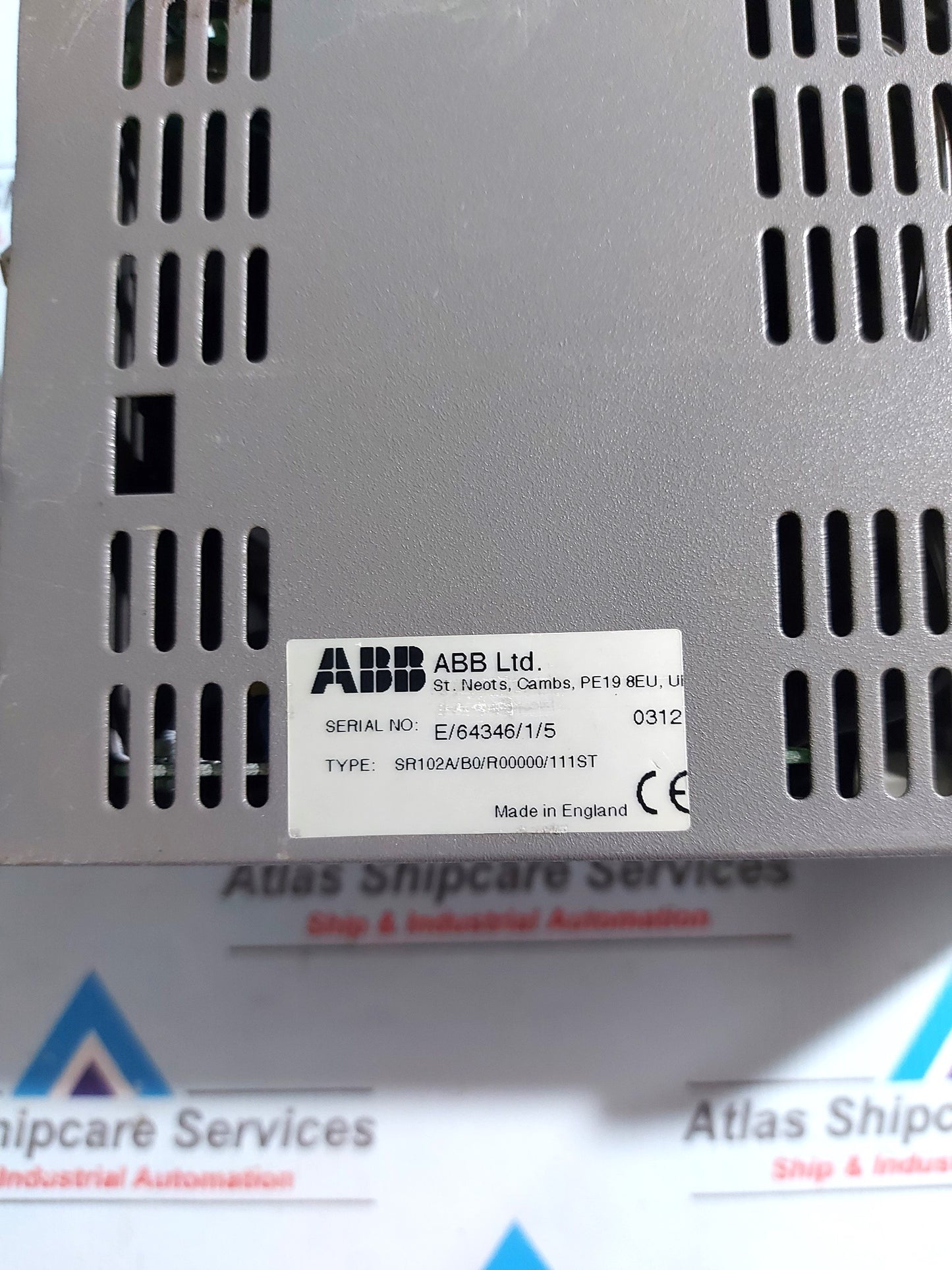 ABB COMMANDER SR100 STRIP CHART RECORDER SR102A/B0/R00000/111ST 85~265VAC
