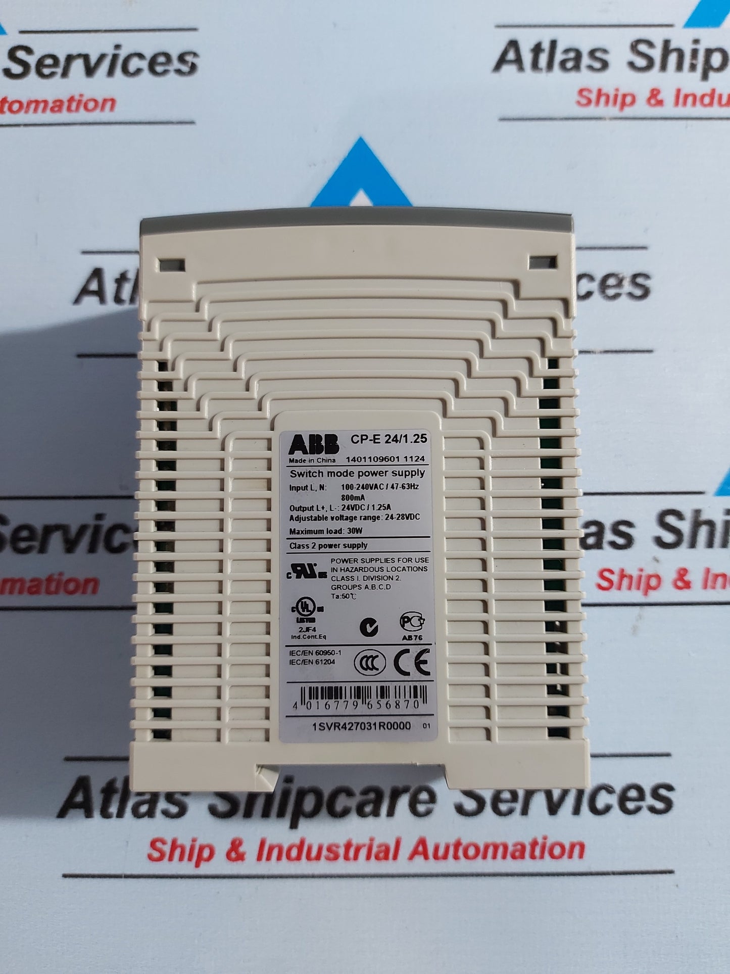 ABB CP-E 24/1.25 SWITCH MODE POWER SUPPLY 1SVR427031R0000