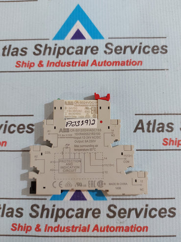ABB CR-S012/024VADC1SS RELAY INTERFACE 1SVR405521R3100