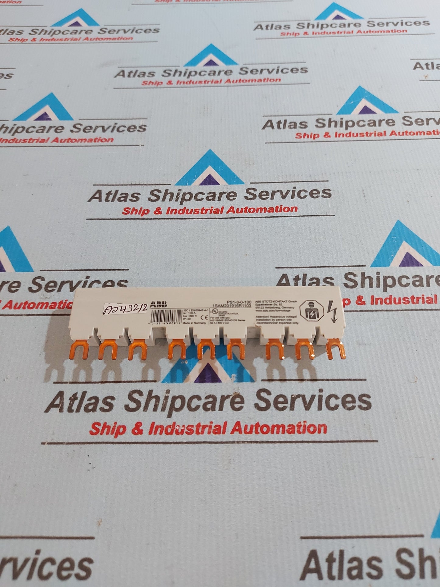 ABB PS1-3-0-100 BUSBAR 100A 690V IP20