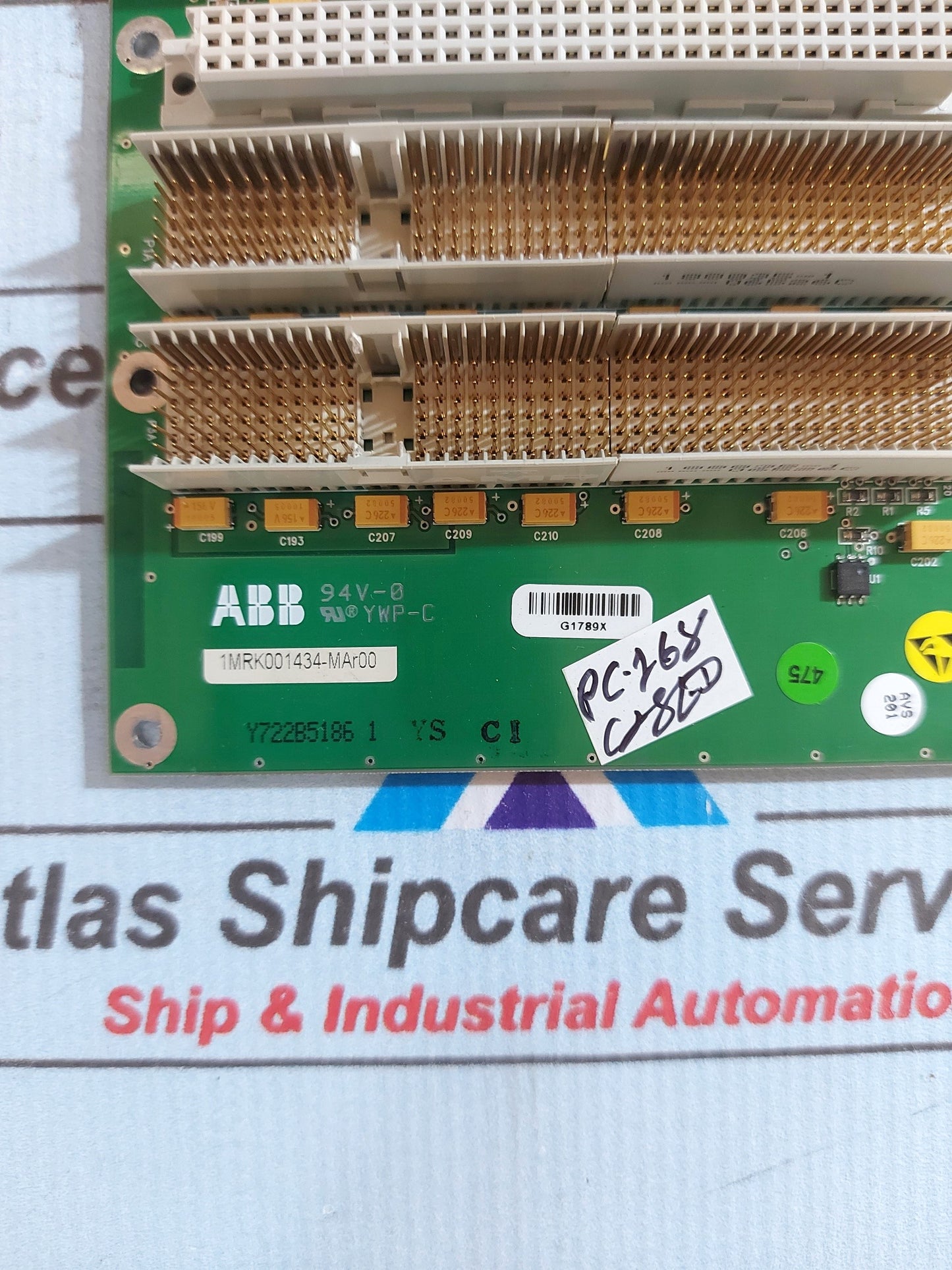ABB PWB 1MRK000005-516 CONTROL BOARD