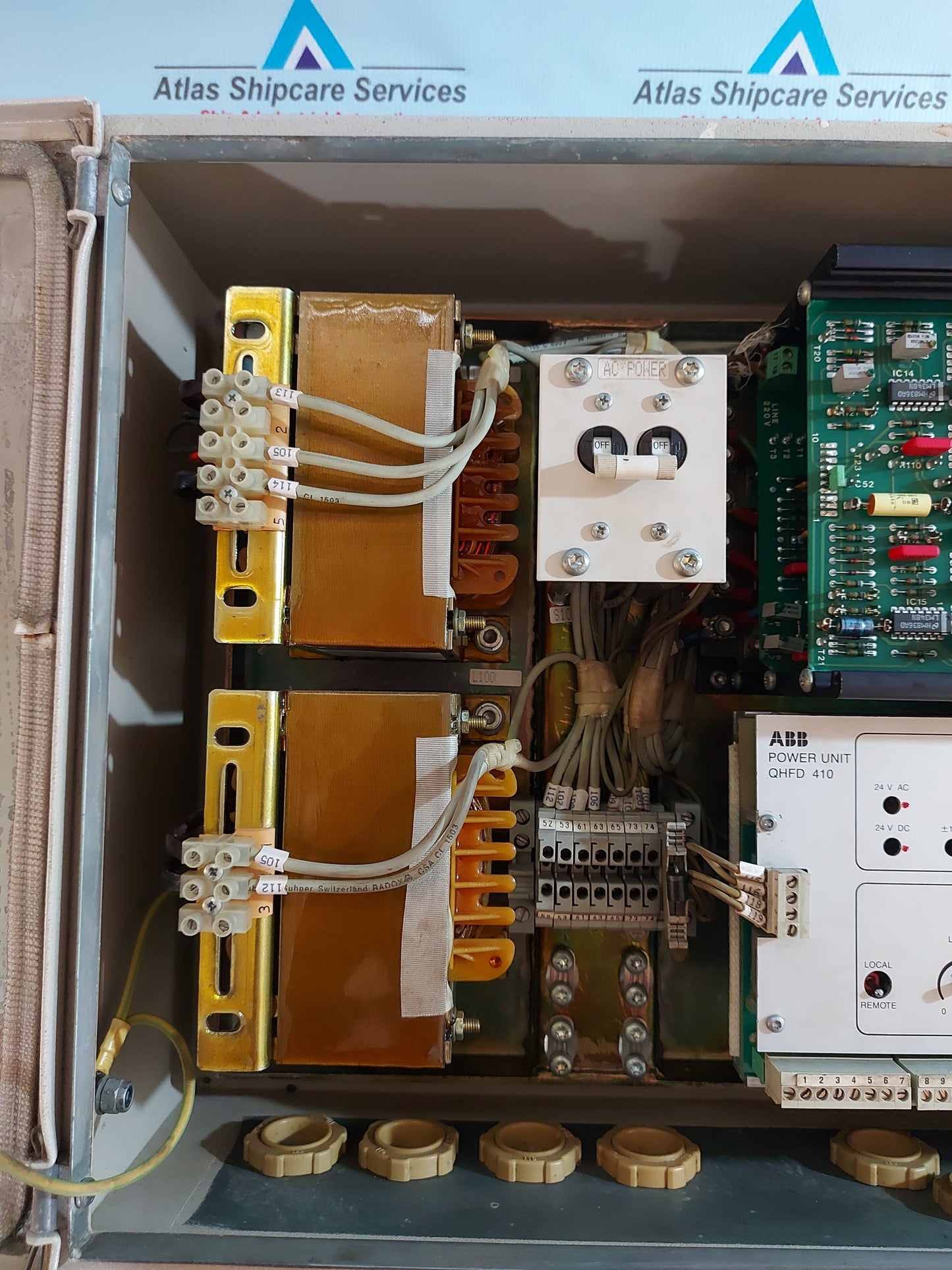 ABB QHFD 410 GOVERNOR POWER UNIT