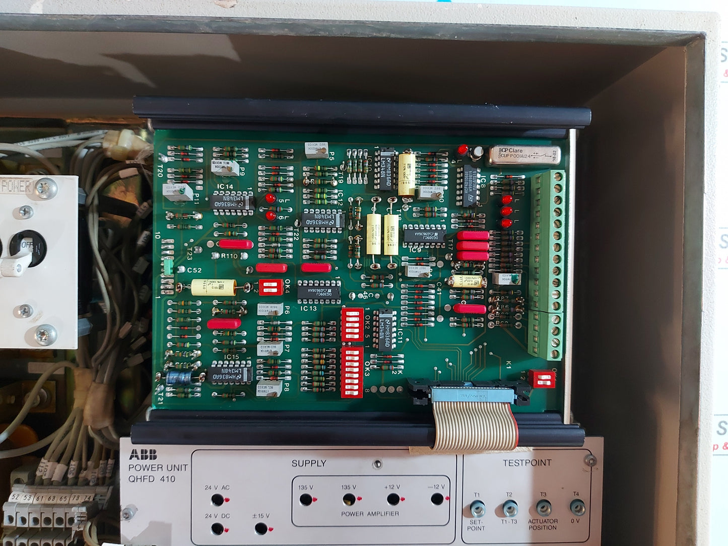 ABB QHFD 410 GOVERNOR POWER UNIT