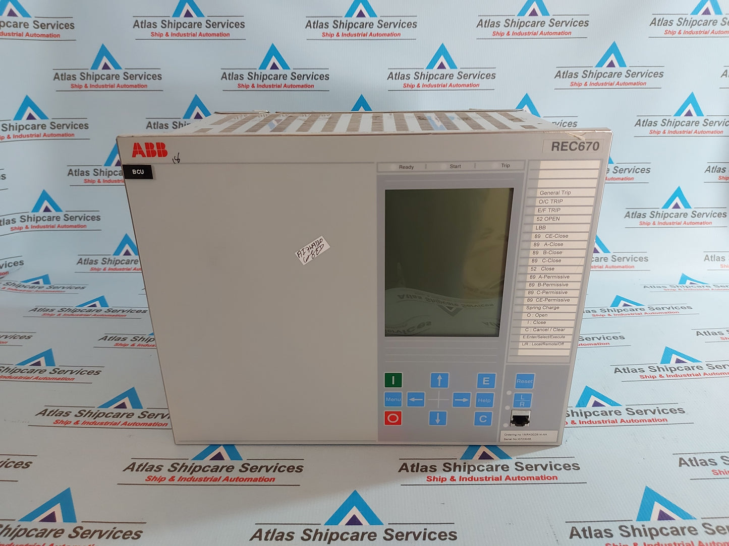 ABB REC670 BAY CONTROL IED 1MRK002814-AA