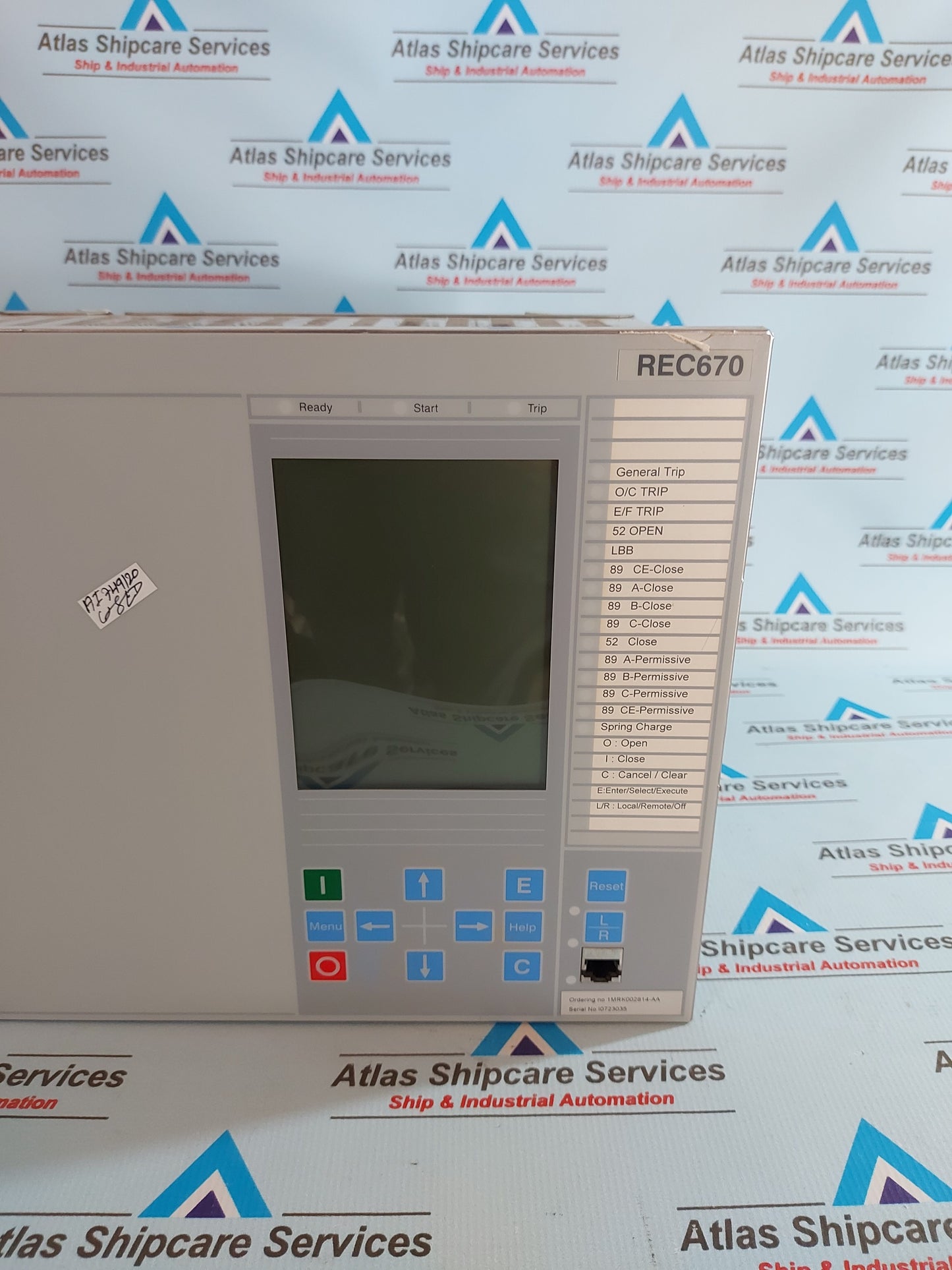 ABB REC670 BAY CONTROL IED 1MRK002814-AA