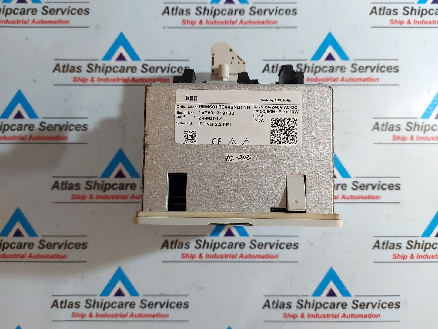 ABB REM601 MOTOR PROTECTION & CONTROL RELAY REM601BE446NB1NH