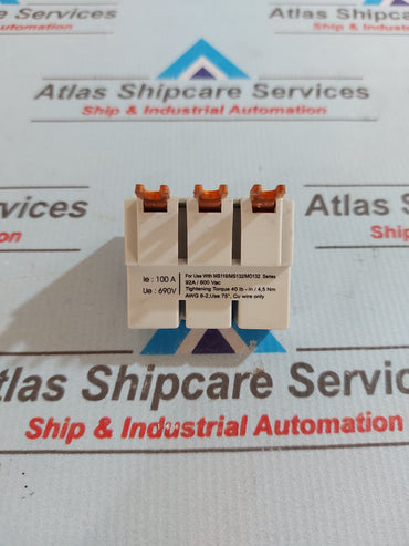 ABB S1-M3-35 1SAM201913R1103 THREE PHASE POWER INFEED BLOCK FEEDER TERMINAL