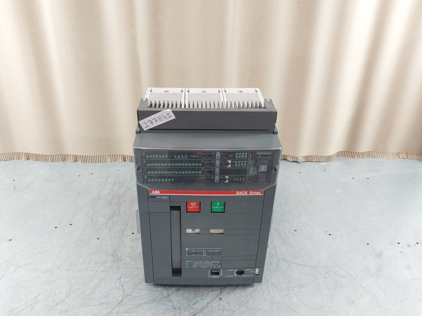ABB SACE E1N 16 EMAX CIRCUIT BRAKER 1600A 690V SACE PR121/P