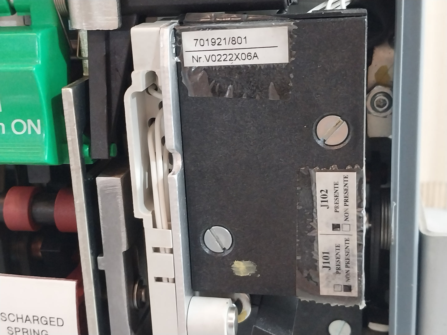 ABB SACE E1N 16 EMAX CIRCUIT BRAKER 1600A 690V SACE PR121/P