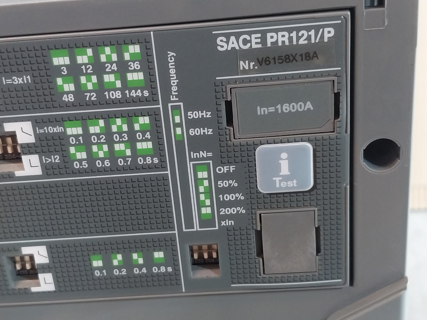 ABB SACE E1N 16 EMAX CIRCUIT BRAKER 1600A 690V SACE PR121/P