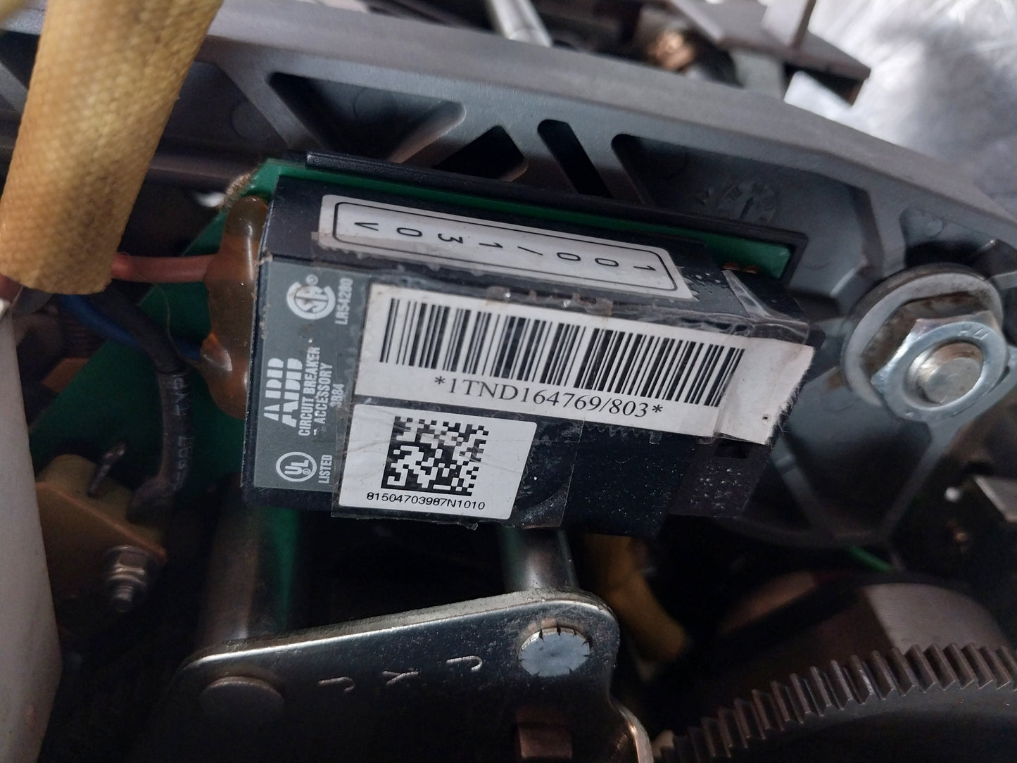 ABB SACE E2N 20 Emax CIRCUIT BREAKER 2000A SACE PR121/P