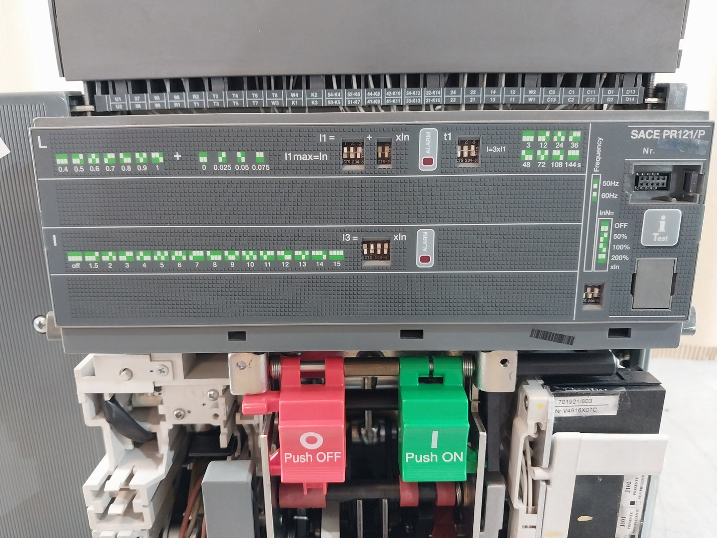 ABB SACE E2N 20 Emax CIRCUIT BREAKER 2000A SACE PR121/P