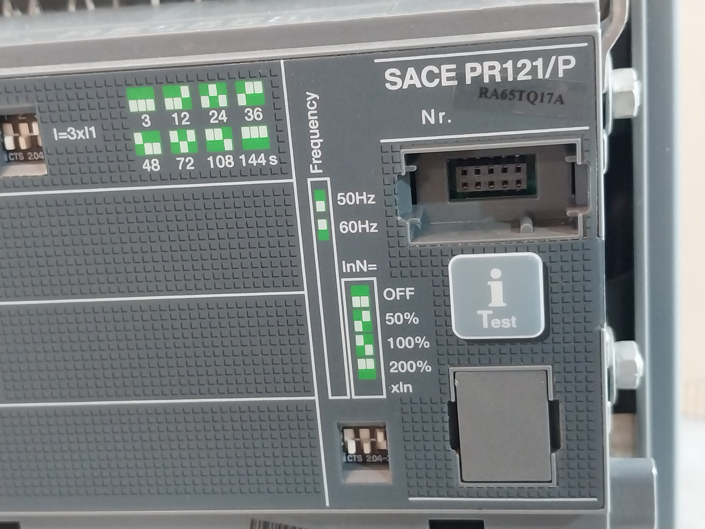 ABB SACE E2N 20 Emax CIRCUIT BREAKER 2000A SACE PR121/P