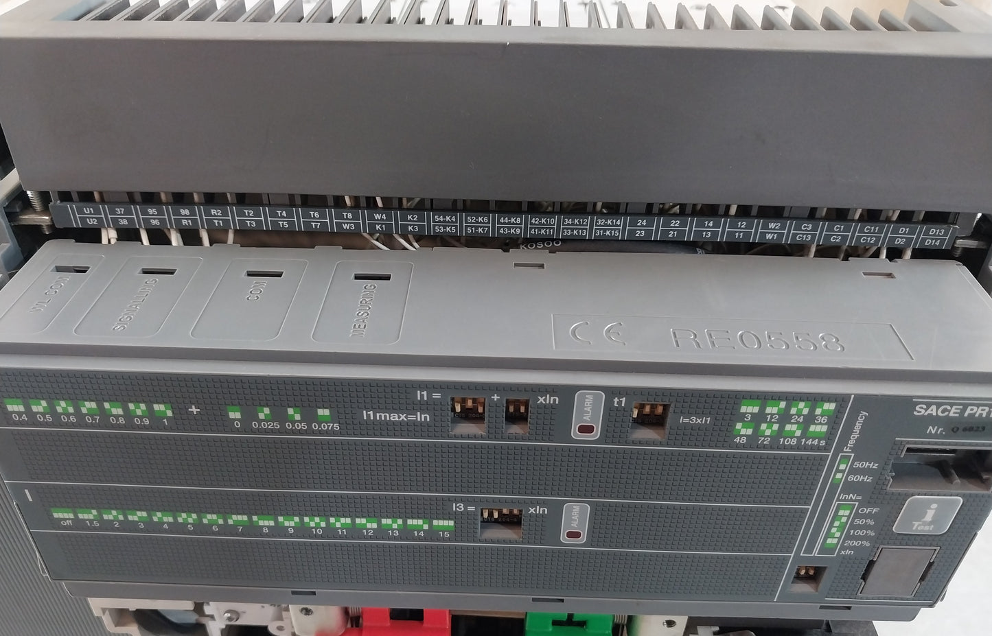 ABB SACE E2S20 AIR CIRCUIT BREAKER 2000A 690V SACE PR121/P