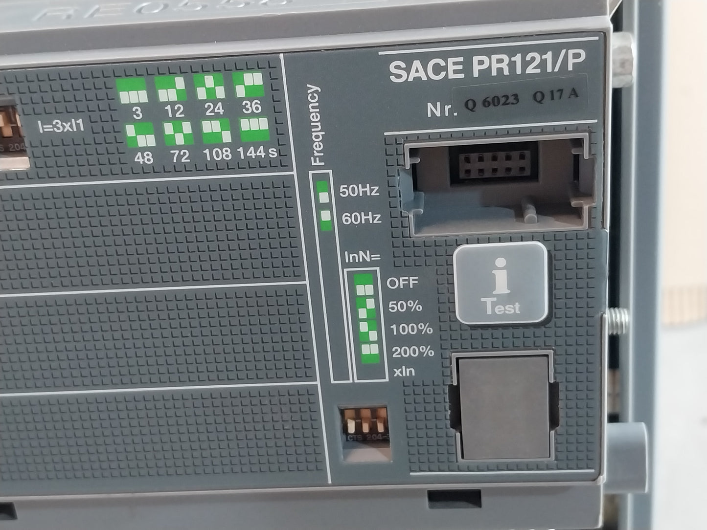 ABB SACE E2S20 AIR CIRCUIT BREAKER 2000A 690V SACE PR121/P