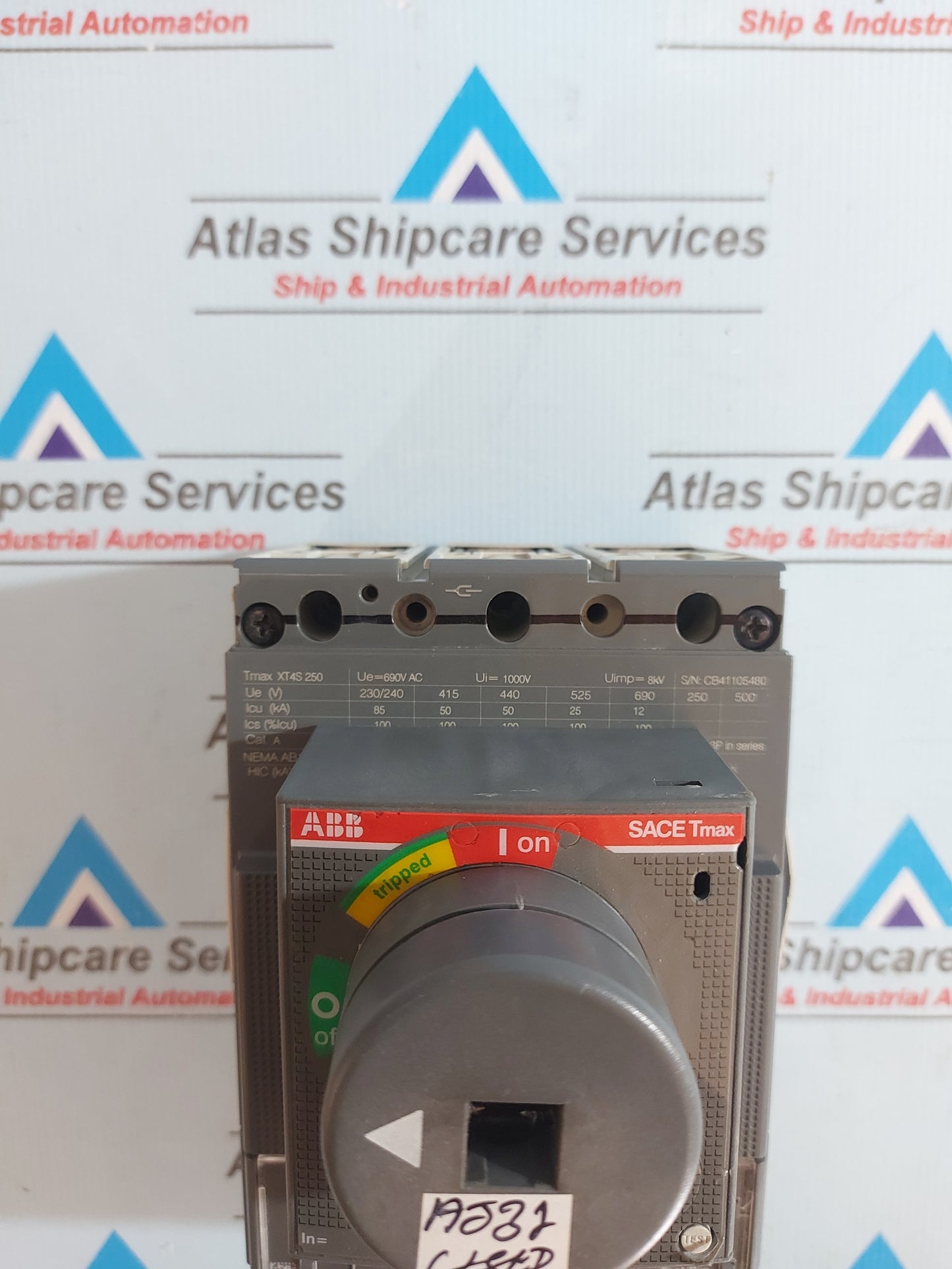 ABB Tmax XT4S 250 CIRCUIT BREAKER 690V AC 1000V