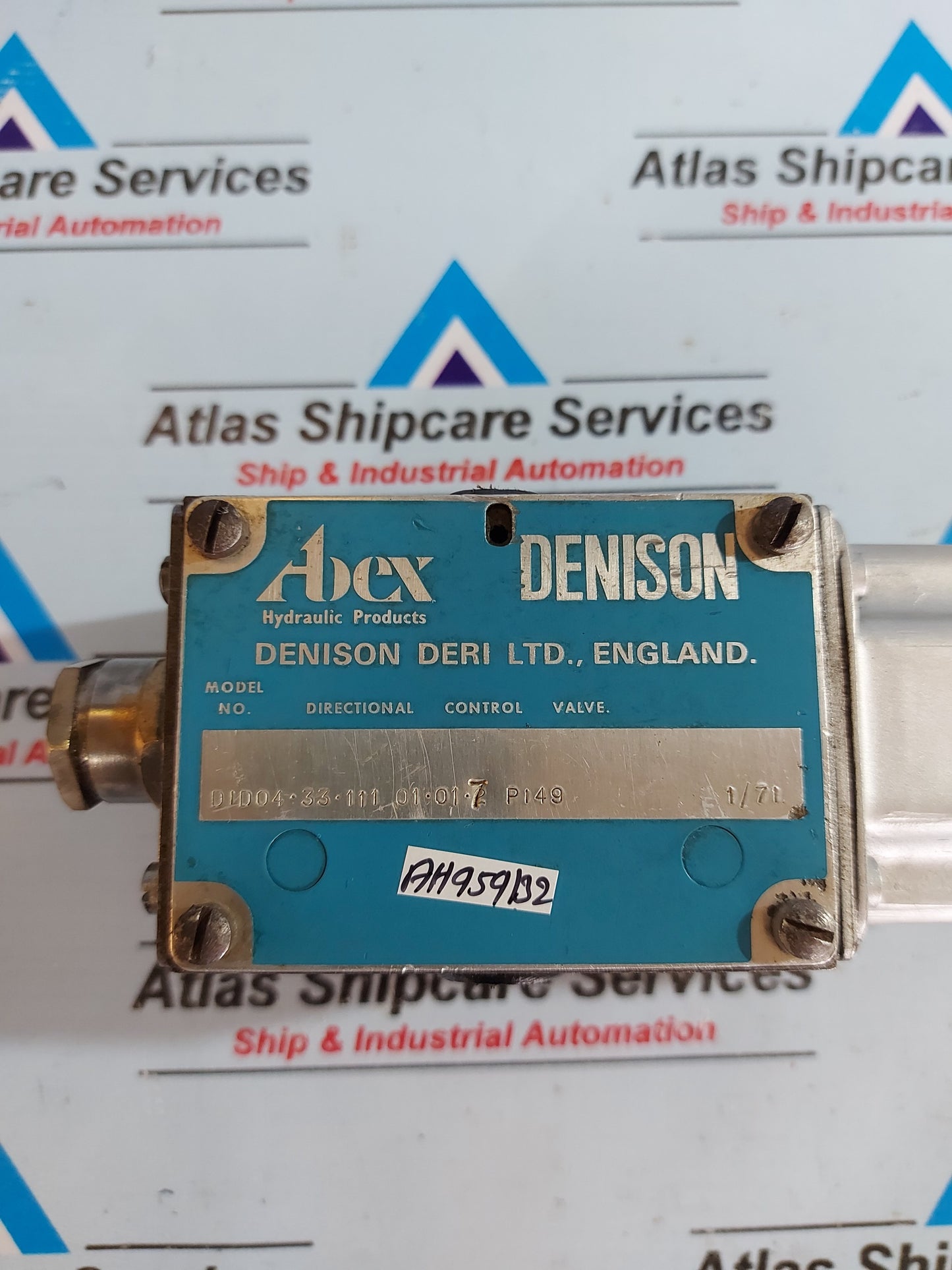 ABEX DENISON D1D04-33-111-01-01-7 P149 DIRECTIONAL CONTROL VALVE