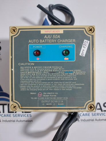AJU AJU50A AUTO BATTERY CHARGER AC42V