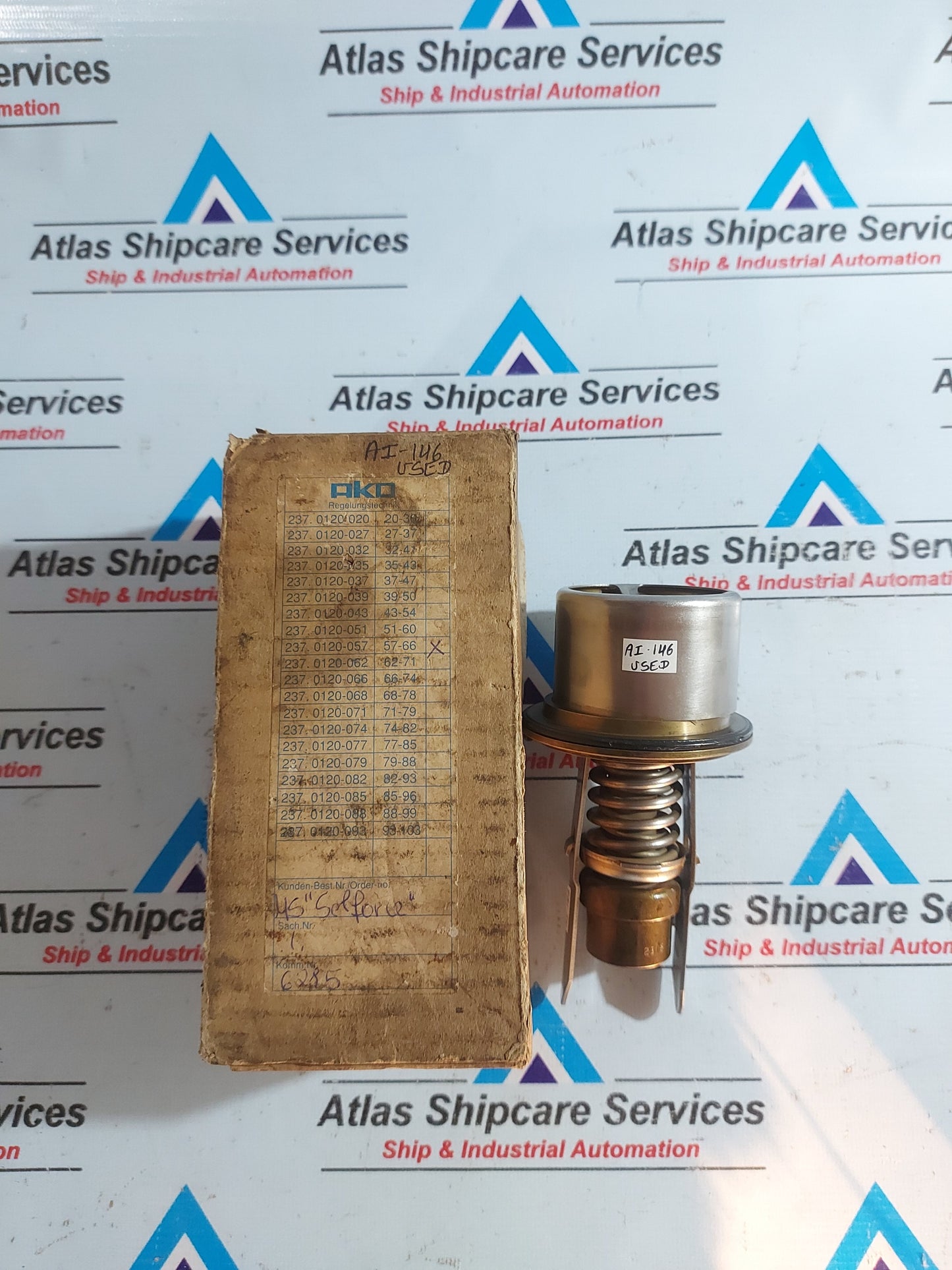 AKO 237.0120-057 TEMPERATURE THERMOSTAT/CONTROLLER/SENSOR