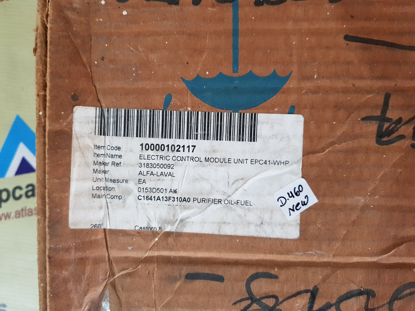 ALFA-LAVAL EPC41 ELECTRIC CONTROL MODULE UNIT