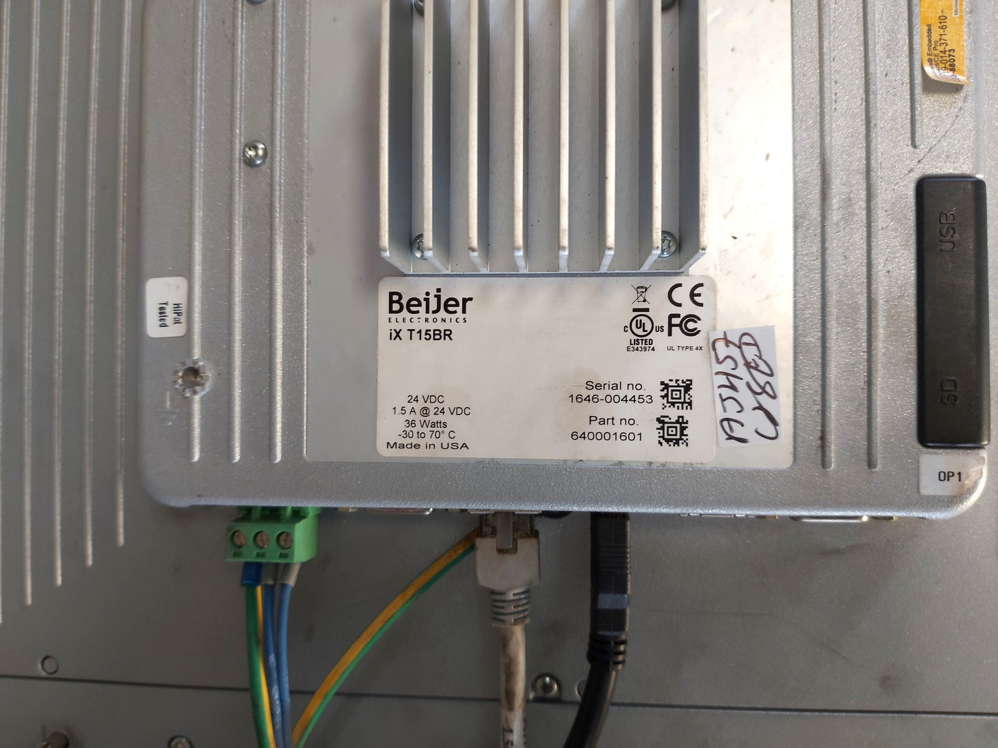 ALFA LAVAL CONTROL CABINET 9025738 80 VER.1