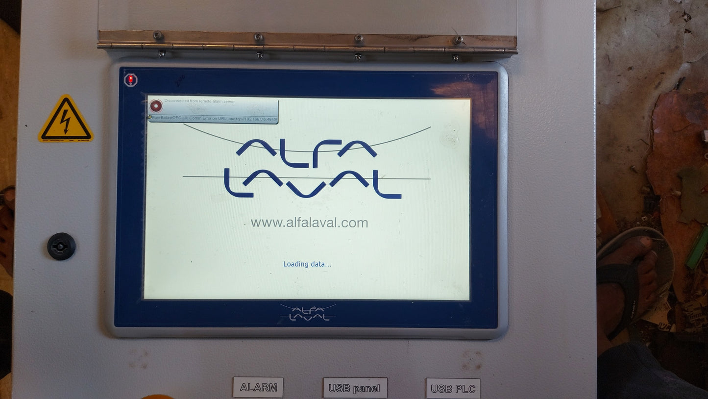 ALFA LAVAL CONTROL CABINET 9034553 80 VER.1