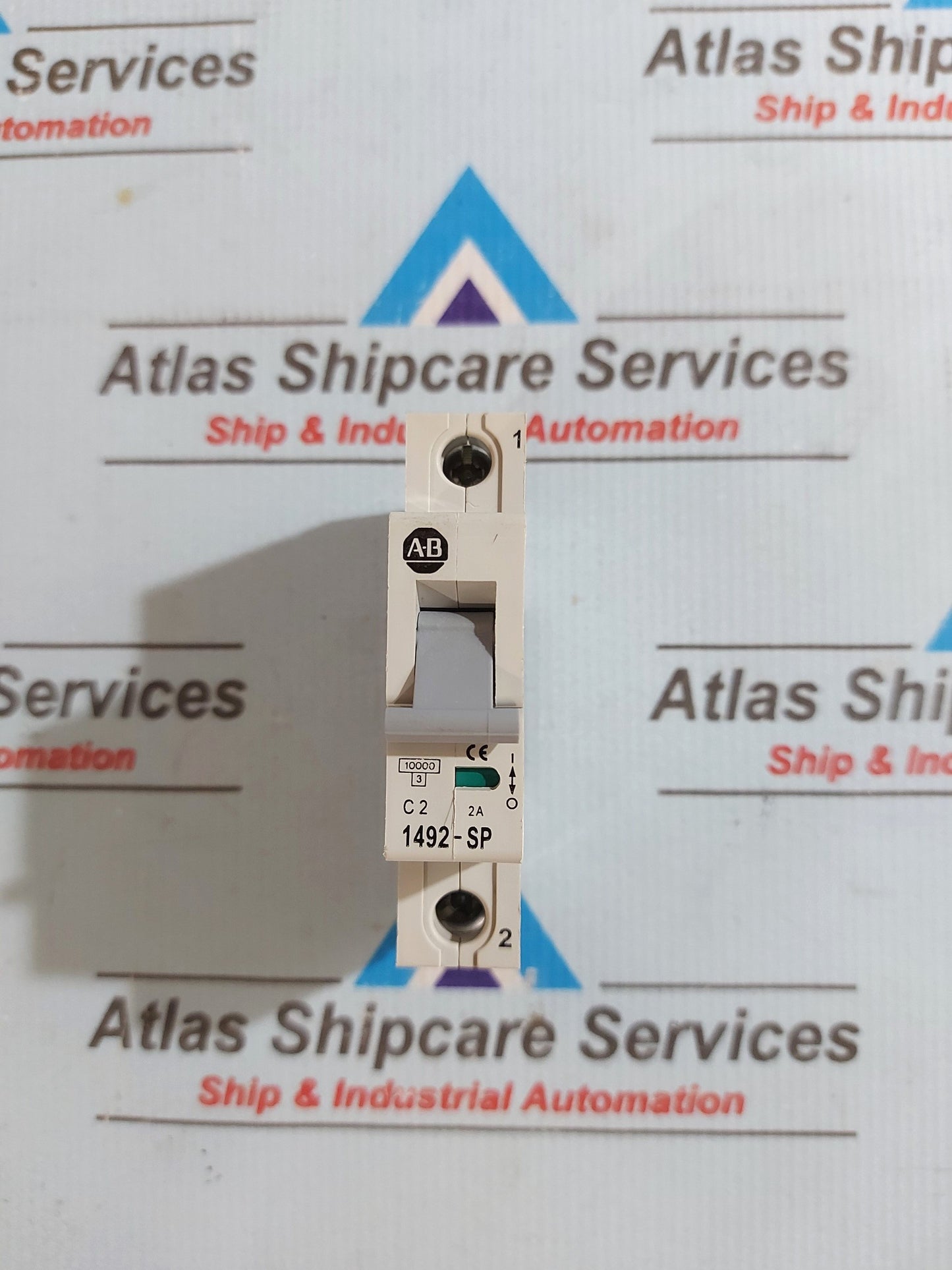 ALLEN-BRADLEY 1492-SP1C020 SER.C 1-POLE CIRCUIT BREAKER 2A