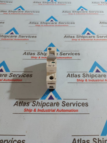 ALLEN-BRADLEY 1492-SP1C020 SER.C 1-POLE CIRCUIT BREAKER 2A