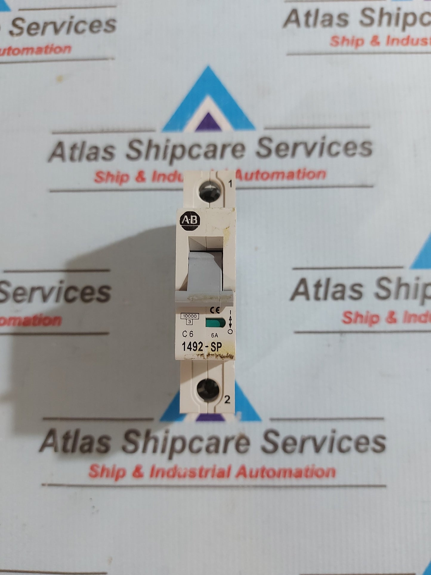 ALLEN-BRADLEY 1492-SP1C060 SER.C CIRCUIT BREAKER 6A 1 POLE