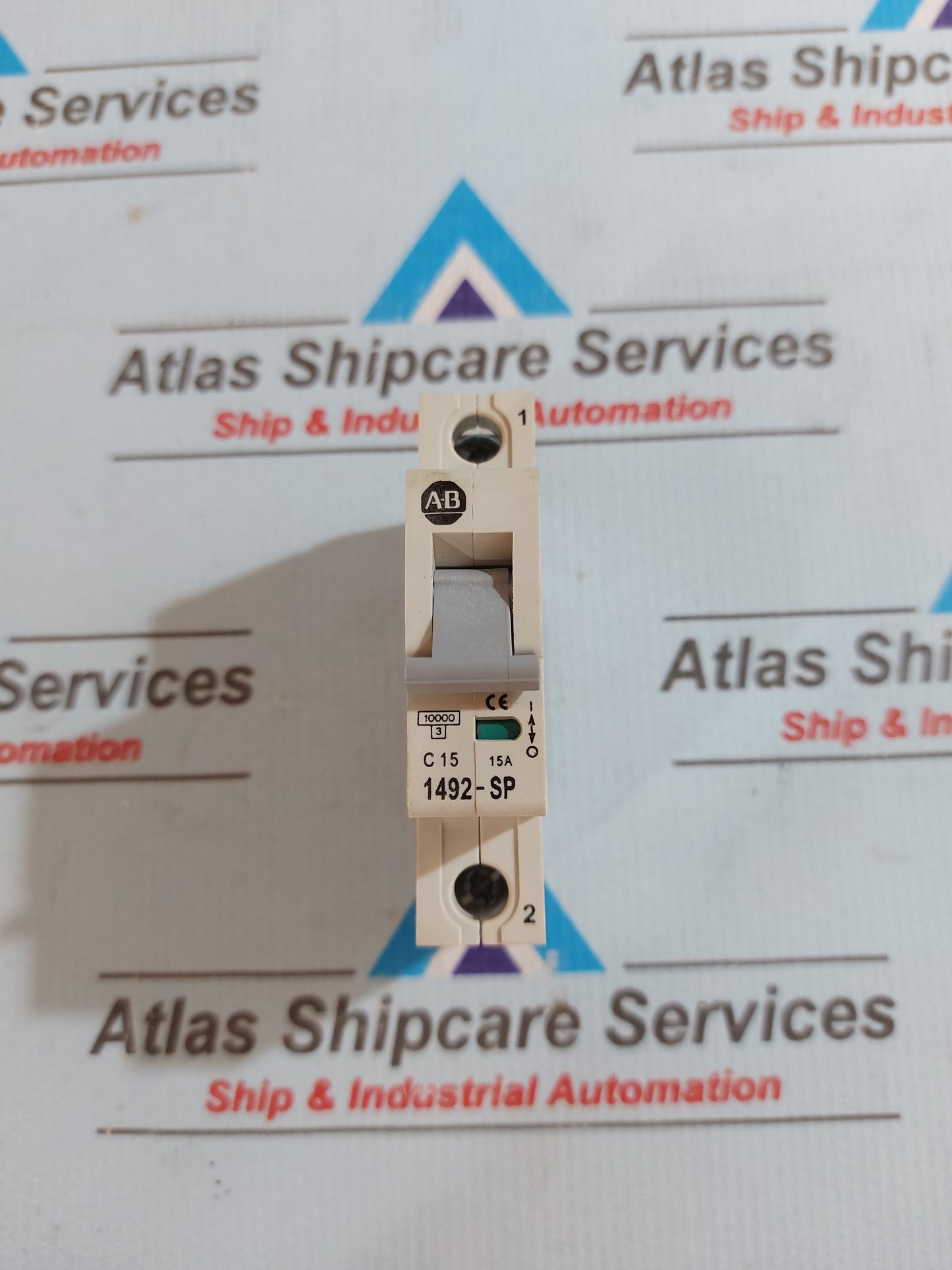 ALLEN-BRADLEY 1492-SP1C150 SER.C CIRCUIT BREAKER 15A 1 POLE
