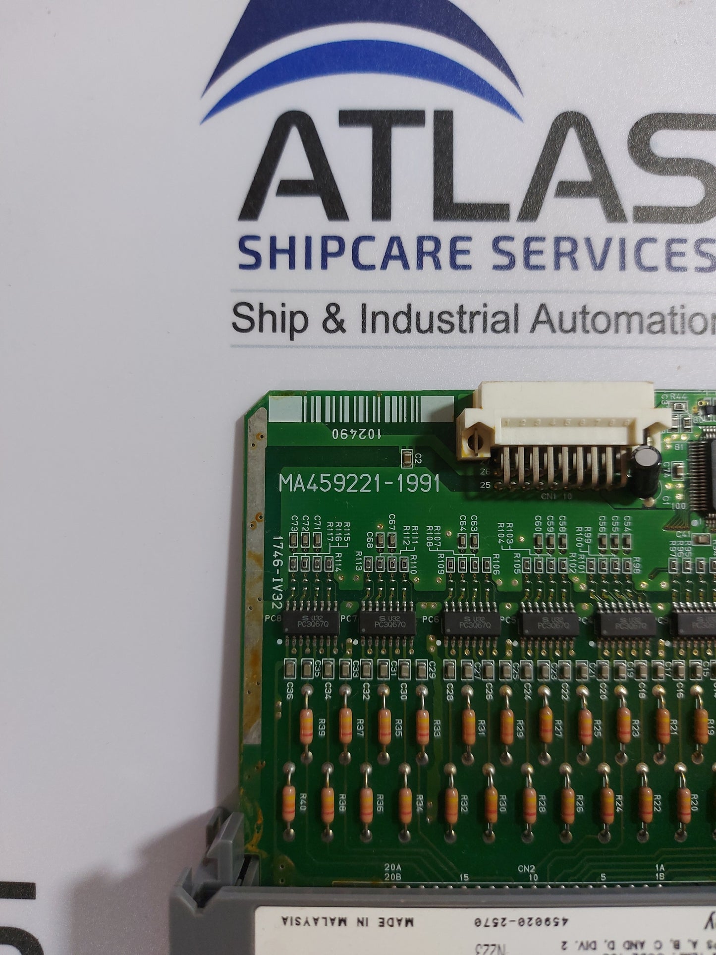 ALLEN-BRADLEY 1746-IV32 SER.D SLC500 INPUT MODULE