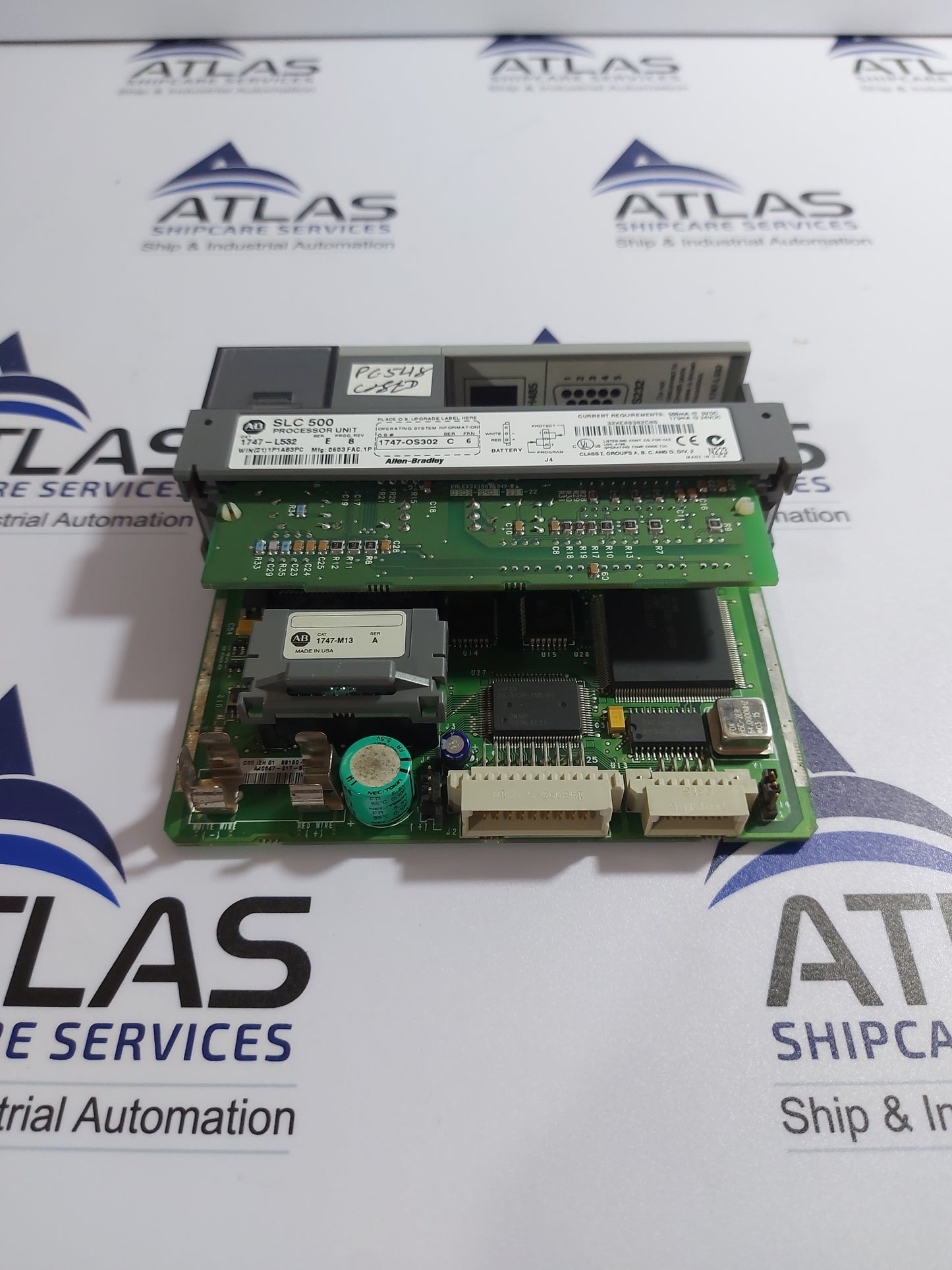 ALLEN-BRADLEY 1747-L532 SER.C SLC500 PROCESSOR UNIT