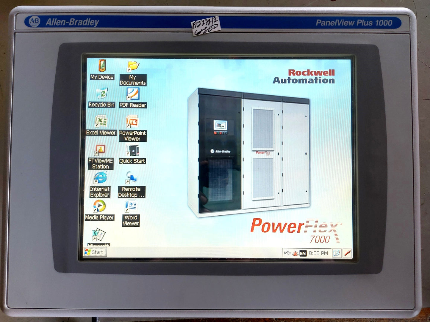 ALLEN-BRADLEY 2711P-RDT10C COLOR TOUCH DISPLAY MODULE