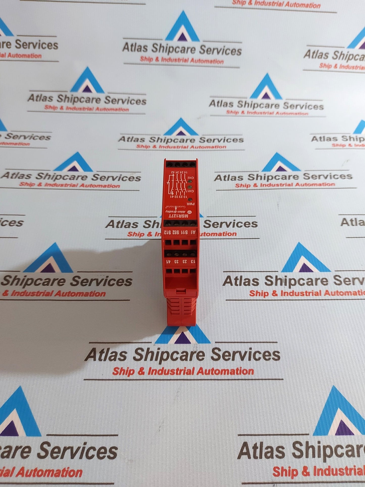 ALLEN-BRADLEY 440R-N23124 GUARDMASTER SAFETY INTERLOCK RELAY MSR127T