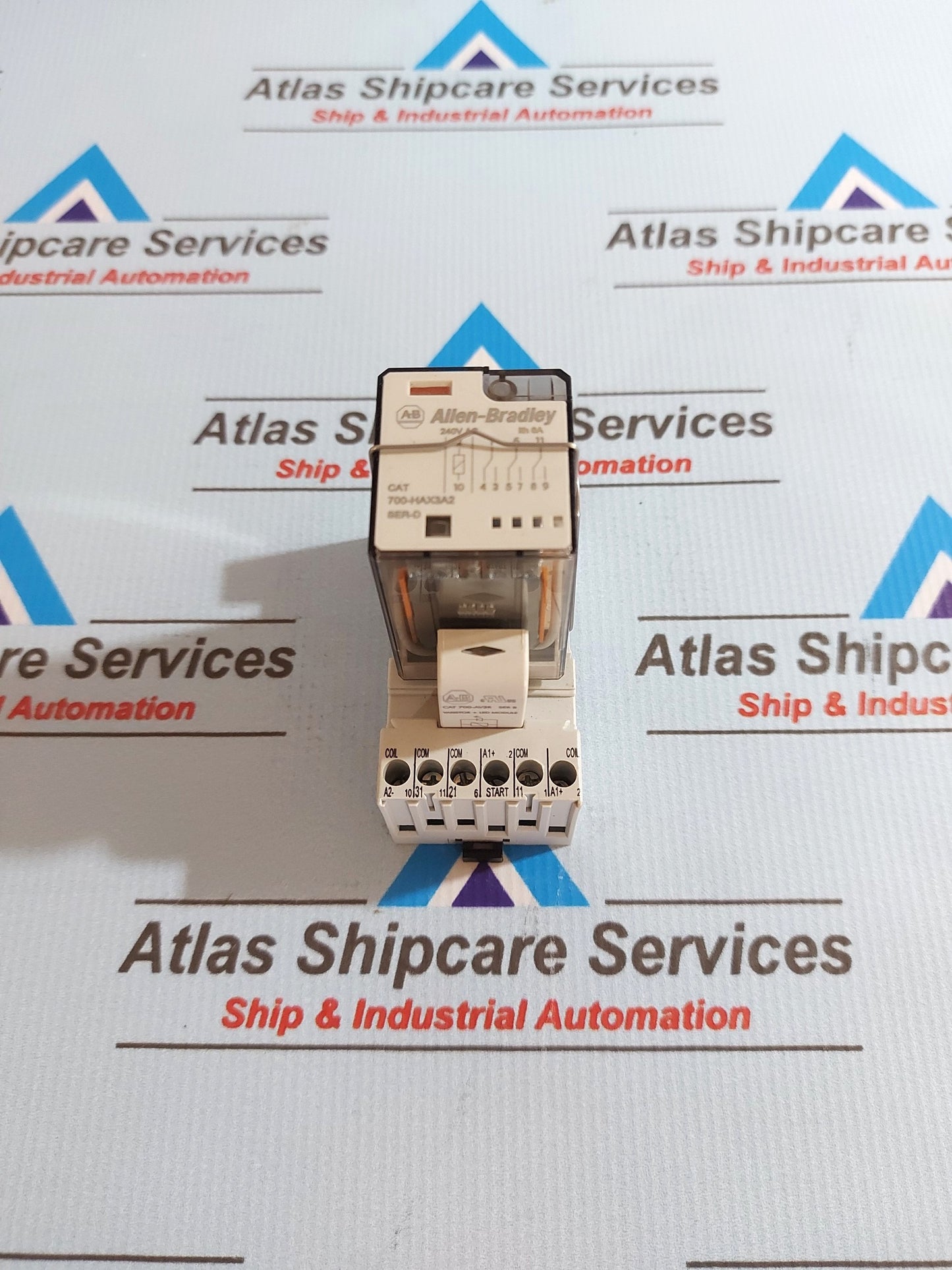 ALLEN-BRADLEY 700-HAX3A2 SER.D GENERAL PURPOSE RELAY 240VAC 6A