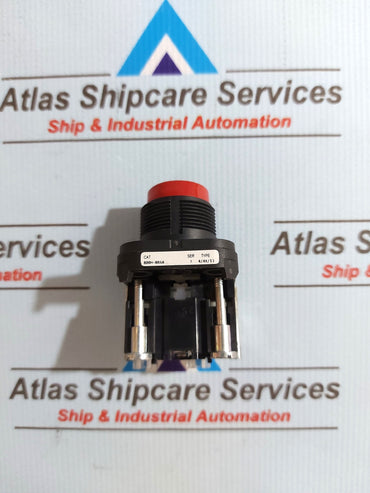 ALLEN-BRADLEY 800H-BR6A RED MOMENTARY PUSH BUTTON SER.F