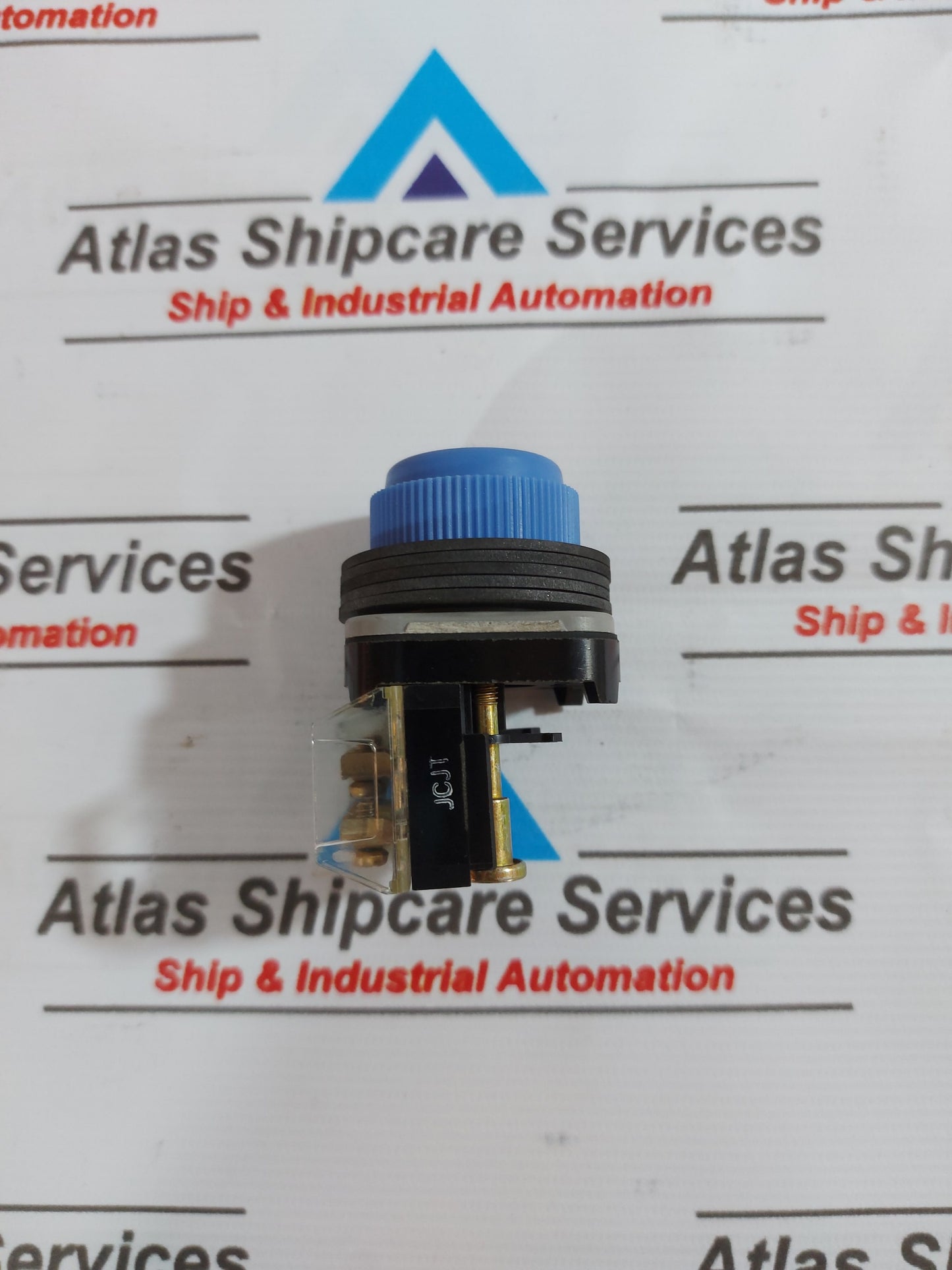 ALLEN-BRADLEY 800H-R7 30mm MOMENTARY PUSH BUTTON BLUE