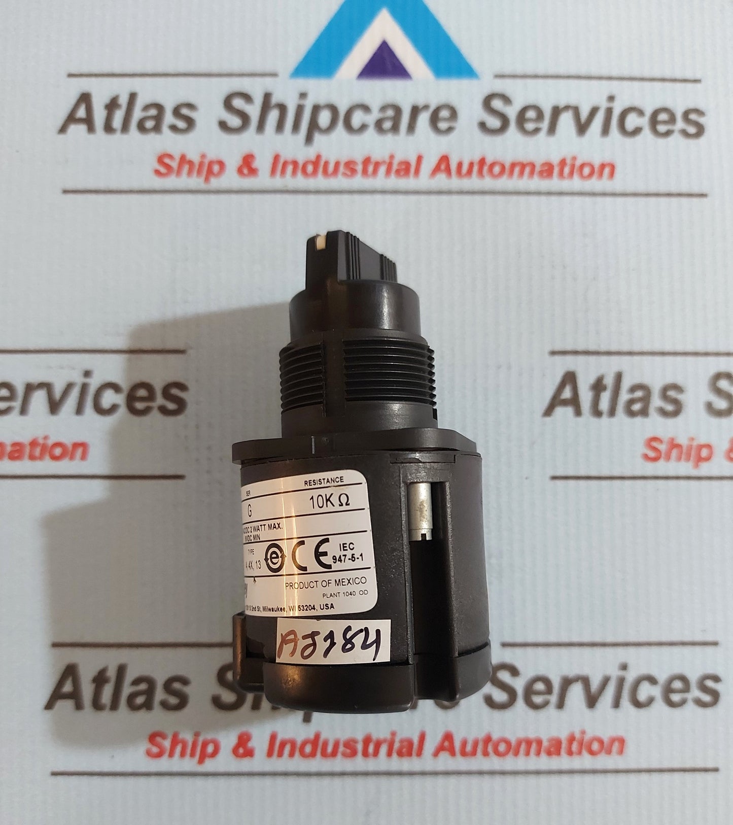 ALLEN-BRADLEY 800HC-UR29 POTENTIOMETER SWITCH SER.G