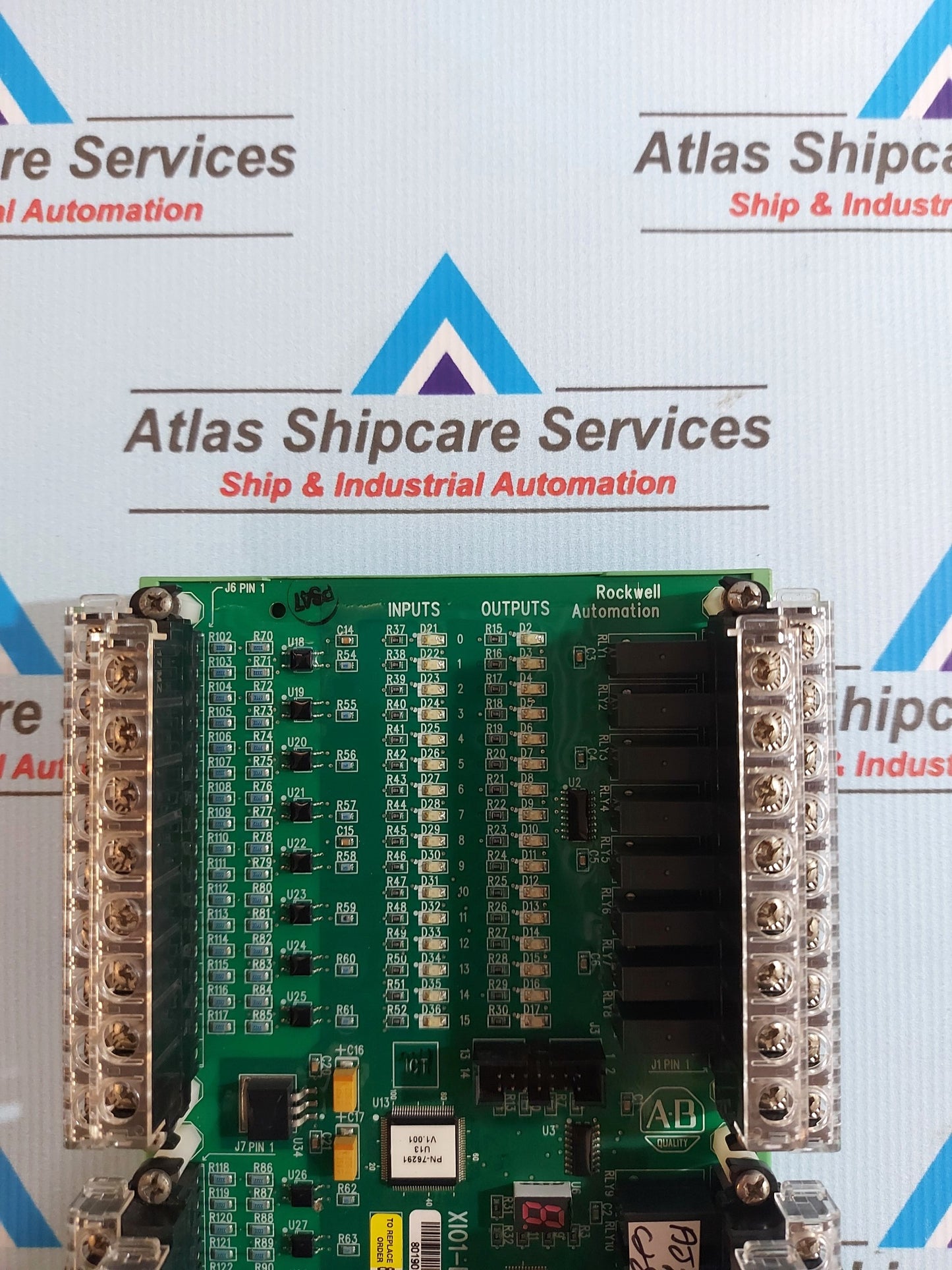 ALLEN-BRADLEY 80190-299-01/9 XI01-DIGITAL I/O MODULE 80190-300-01-R