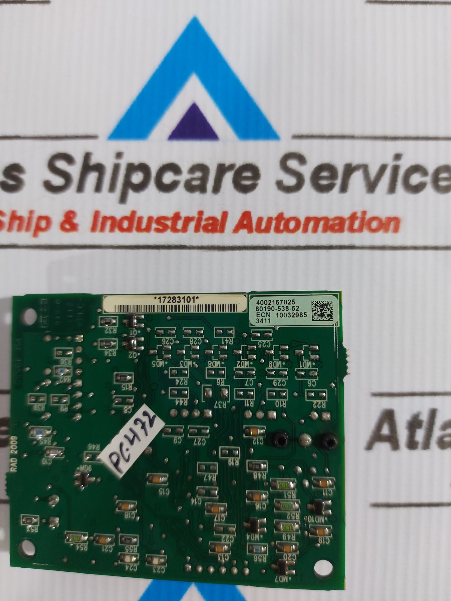 ALLEN-BRADLEY 80190-539-02/4 TEMPERATURE FEEDBACK BOARD